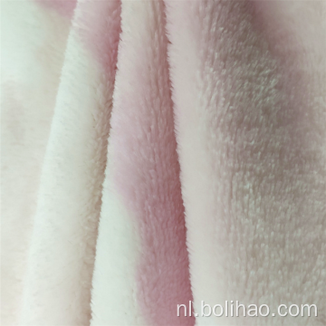 100% polyester bedrukt flanel fleece stof